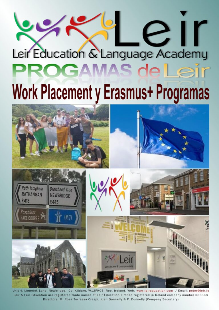 Work Placement & Erasmus+ Programs