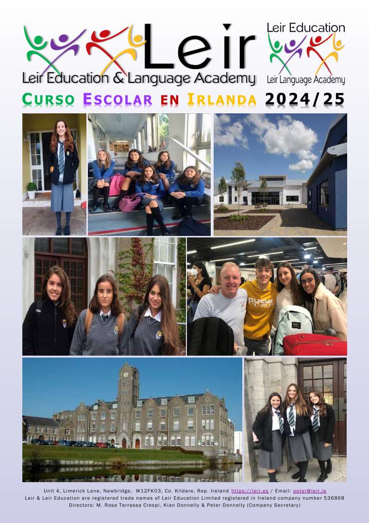 Curso escolar en Irlanda con Leir Education