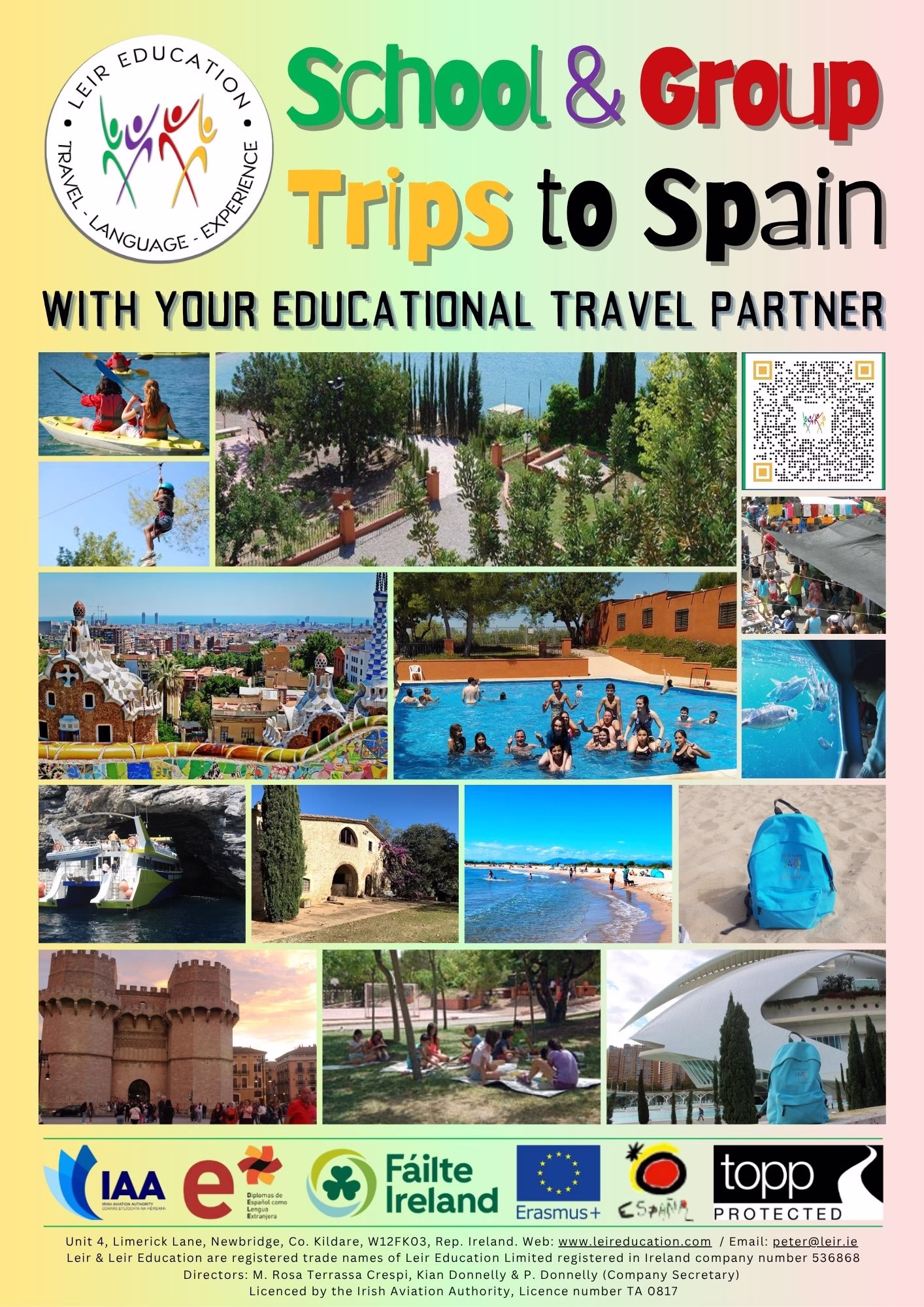 Trips to Spain 1 School & Group trips to Spain